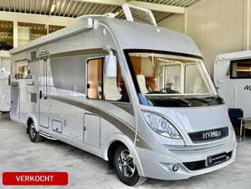 Hymer Duo Mobil B634 SL Automaat 180 Pk Rondzit Arktis-pakke beschikbaar voor biedingen