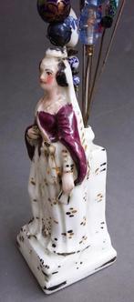 Om 1900 Hoedenspeld Hoed Speld Beeld Figuur HOFDAME Vrouw