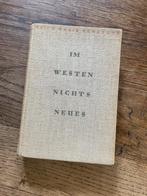 Im westen nichts neues 1929 (originele Duitse uitgave), Ophalen of Verzenden, Gelezen, Europa overig