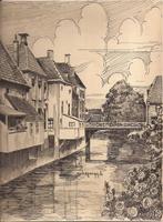 Appingedam Stadsgezicht Sievers 50/60er jaren, Ophalen of Verzenden