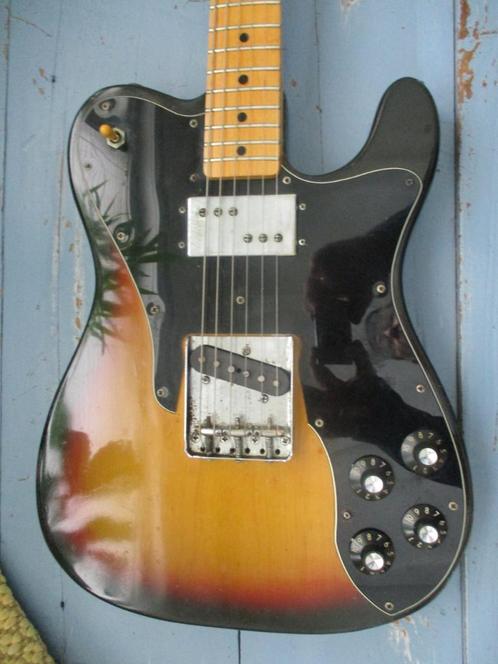 Fender Telecaster Custom 1973 Sunburst, Muziek en Instrumenten, Snaarinstrumenten | Gitaren | Elektrisch, Zo goed als nieuw, Solid body