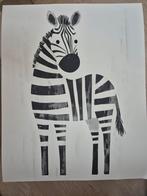 Kinder Poster Zebra, nieuw, Antiek en Kunst, Kunst | Schilderijen | Modern, Ophalen of Verzenden