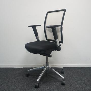  Bureaustoel | Rhea NEN 1335 Zwart / Wit | Netweave  beschikbaar voor biedingen