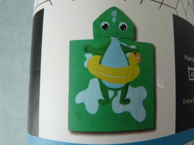 Vrolijke Groene kikker Badponcho met capuchon, nieuw, Kinderen en Baby's, Babykleding | Baby-zwemkleding, Nieuw, Badponcho, One size