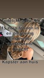 Kapster aan huis (fohnen). 15 euro tijdelijke actie!!, Vacatures, Vanaf 10 jaar, Overige vormen