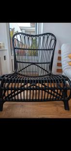 House doctor, Huis en Inrichting, Stoelen, Gebruikt, Zwart, Riet of Rotan, Ophalen of Verzenden