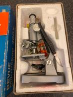 50er jaren school microscoop revue 300x met doos, Ophalen of Verzenden