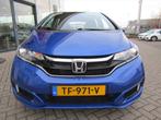 Honda Jazz 1.3 i-VTEC 102pk CVT Comfort, Trekhaak,Allweather, Auto's, Honda, Automaat, Gebruikt, 4 cilinders, Blauw