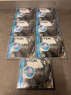 TDK CD-R80 Metallic - Nieuw in verpakking (7 stuks), Ophalen of Verzenden, Nieuw, Cd, Op spindel