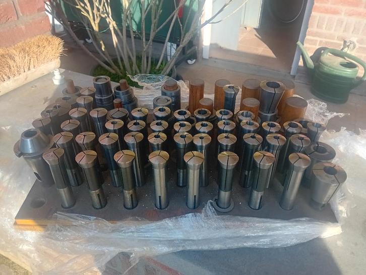 Deckel  spanntangen, Doe-het-zelf en Verbouw, Draaibanken, Zo goed als nieuw, Freesbank, Ophalen of Verzenden