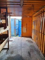 2 opslagcontainers 20ft / 6meter met slede voor kabel, Zakelijke goederen, Machines en Bouw | Keten en Containers, Ophalen of Verzenden