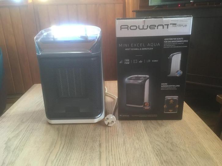 Keramische Excel Aqua kachel van Rowenta, Huis en Inrichting, Kachels, Zo goed als nieuw, Vrijstaand, Overige soorten, Elektrisch