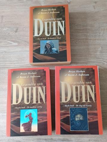 Legenden van duin - eerste tweede en derde boek trilogy beschikbaar voor biedingen