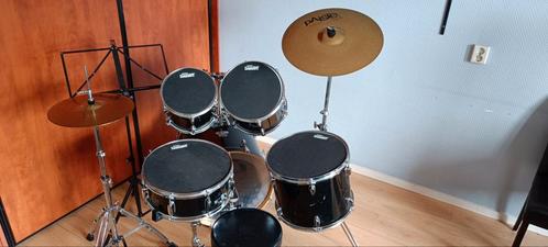 DRUMSTEL Mapex V,  zwart van Interdrum., Muziek en Instrumenten, Drumstellen en Slagwerk, Gebruikt, Overige merken, Ophalen