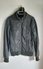 Goosecraft leren herenjack grijs L, Ophalen of Verzenden, Tweedehands, Heren, Jas | leer