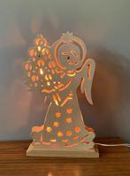 Houten kerstengel sfeerverlichting, Diversen, Kerst, Ophalen of Verzenden
