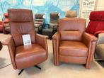 Prachtige set sta op stoel plus relax fauteuil, Verzenden, Nieuw, Leer