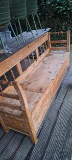 Houten klepbank, Tuin en Terras, Tuinbanken, Ophalen, Hout