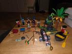Piraten playmobiel met echt schietend kanon, boot, etc, Ophalen of Verzenden, Gebruikt