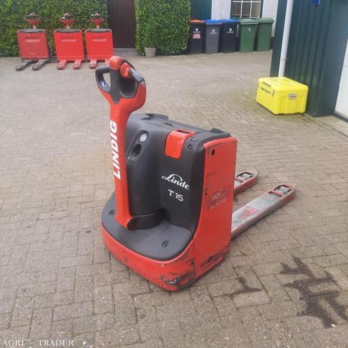 Linde T16 elektrische palletwagen bj 2013, Zakelijke goederen, Machines en Bouw | Heftrucks en Intern transport, Palletwagen, Elektrisch