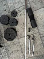 Dumbbell & barbell set ~100kg, Sport en Fitness, Ophalen, Zo goed als nieuw, Dumbbell