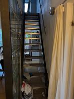 Trap staal, RVS, Doe-het-zelf en Verbouw, Ladders en Trappen, Ophalen, Zo goed als nieuw, Trap, 2 tot 4 meter