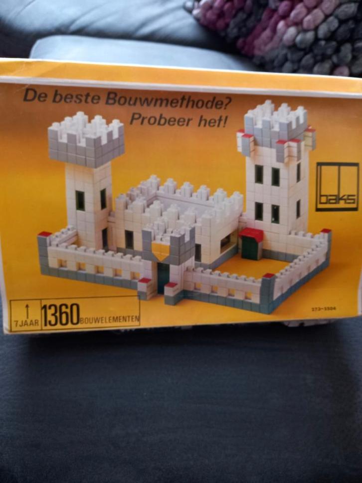 Oude Baks Bouwmethode - 1360 Elementen - Herbart, Kinderen en Baby's, Speelgoed | Bouwstenen, Ophalen of Verzenden