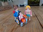 Playmobil city life 6663 + uitbreiding, meisje in rolstoel, Ophalen of Verzenden, Zo goed als nieuw, Complete set