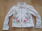 prachtige witte zomerjas, maat 122/128, Kinderen en Baby's, Kinderkleding | Maat 122, Ophalen of Verzenden, Zo goed als nieuw