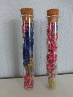 Flesjes met droogbloemen/droogbloemen/droogbloemen in fles, Ophalen of Verzenden, Nieuw