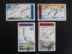 MONGOLIE; set (4) VOGELS, Postzegels en Munten, Postzegels | Thematische zegels, Verzenden, Gestempeld, Dier of Natuur