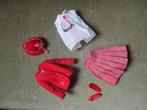 Vintage  barbie Skipper kleding met brilletje mattel 1963, Verzenden, Zo goed als nieuw, Kleertjes