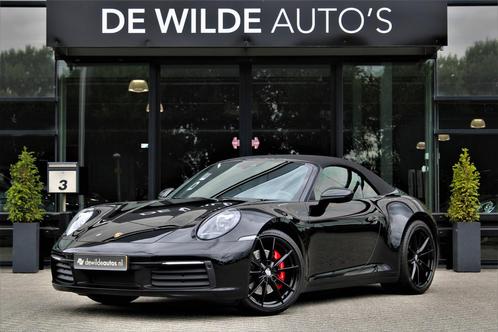Porsche 911 Cabrio 3.0 Carrera S 450pk Sportuitlaat Bose Cam, Auto's, Porsche, Bedrijf, Te koop, ABS, Achteruitrijcamera, Airbags