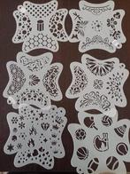 schmink sjablonen no2 set opruiming sale NIEUW maar 1x, Hobby en Vrije tijd, Feestartikelen, Ophalen of Verzenden, Nieuw, Schmink