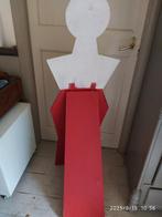 houten platte presentatie pop standaard, Ophalen, Gebruikt