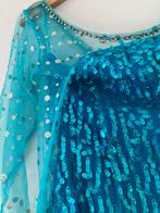 Fantastische Elsa glitterjurk, Ophalen of Verzenden, Gebruikt, 110 t/m 116, Meisje