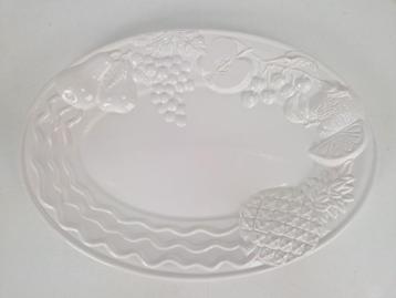 XL Vintage serveer schaal A. SANTOS PORTUGAL majolica '70 beschikbaar voor biedingen