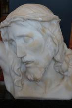 Grote marmeren buste Christus, 1e helft 20e eeuw, Antiek en Kunst, Ophalen
