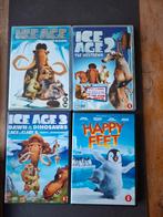 Ice Age & Happy Feet DVD Collectie, Avontuur, Alle leeftijden, Boxset, Ophalen of Verzenden