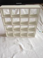 Poppenhuis witte vakjeskast, Ophalen of Verzenden, Nieuw, Overige typen