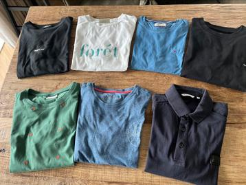 Merkkleding t-shirts Replay/Tommy Hilfiger/Foret maat M beschikbaar voor biedingen