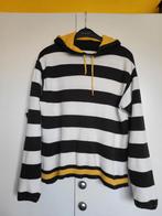 Bretonse trui zwart wit gele streep Bonaparte 38 / M, Ophalen of Verzenden, Zo goed als nieuw, Maat 38/40 (M), Zwart