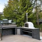 Houtgestookte pizzaoven – Portugees, Exclusief & Handgemaakt, Tuin en Terras, Buitenkeukens, Ophalen, Nieuw, Houtskool