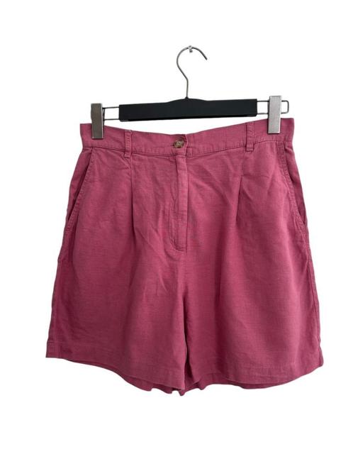 Sissy Boy korte broek roze linnen S, Kleding | Dames, Broeken en Pantalons, Zo goed als nieuw, Maat 36 (S), Roze, Kort, Ophalen of Verzenden
