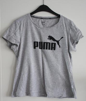 grijs puma shirt maat 40 beschikbaar voor biedingen