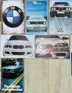 Metalen wandbord BMW automerk 20x30 cm (3 voor 22€), Ophalen of Verzenden, Zo goed als nieuw, Reclamebord