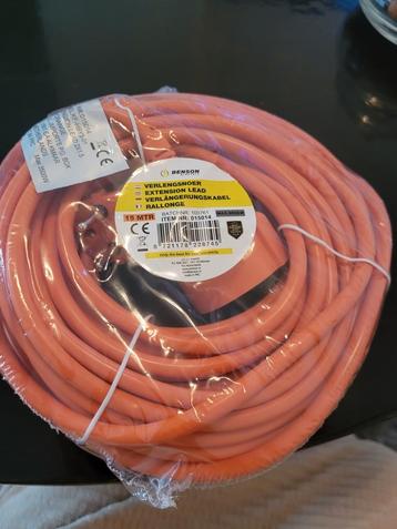 Verlengsnoer 15 meter - Nieuw in verpakking! beschikbaar voor biedingen
