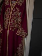 Prachtige Fushia Kaftan met Gouden Tarz, Ophalen of Verzenden, Zo goed als nieuw, Maat 36 (S), Overige kleuren