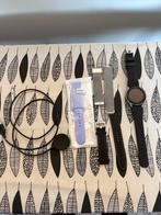 Samsung galaxy watch incl 4 bandjes en oplader, Ophalen of Verzenden, Zo goed als nieuw, Zwart, Android