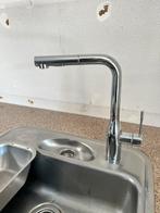 Grohe Essence keukenkraan met uittrekbare uitloop, Ophalen of Verzenden, Zo goed als nieuw, Chroom, Kraan